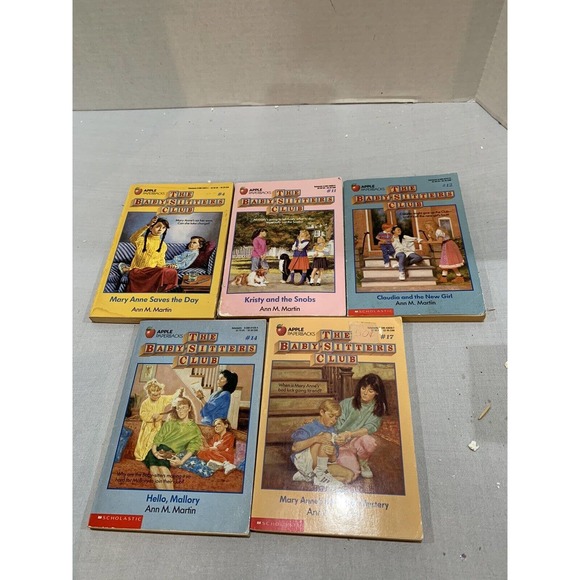 Other - BABYSITTERS CLUB Books Lot 5 Vintage 1980s 90s Paperback By Ann M Martin